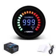 2'' 52mm LED digitálny tachometer 0-10000RPM 12V s