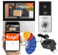 Súprava dotykového videointerkomu ORNO 1-rodina WiFi TUYA FullHD RFID kľúčenka