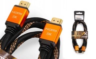 HDMI-HDMI KÁBEL 1,8M 2,1V 8K 4K UHD – S Opletením