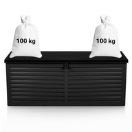 ZÁHRADNÝ BOX na Terasu 390L SEDADLO do 200kg