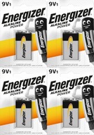 Alkalická batéria Energizer 9V 6F22 6LR61 x4