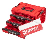 QBRICK SYSTEM PRO Zásuvka 3 Toolbox Expert RED Ultra HD