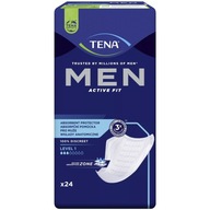 TENA Men Active Fit Level 1 absorpčné pánske anatomické vložky 24 ks.