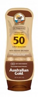 AUSTRALIAN GOLD BRONZER LOTION SPF 50 PRE SLNKO