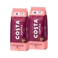 Costa Coffee Crema Blend mletá káva 2x500g