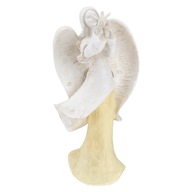 1ks Angel Figurines Biela socha figúrky poprsia