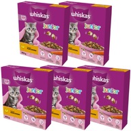 WHISKAS JUNIOR KURACIE KRMIVO SUCHÉ PRE MAČIATKU 5x800g