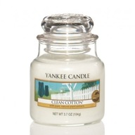 Sviečka YANKEE CANDLE CLEAN BAVLNA 104g