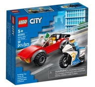 LEGO CITY Moto policajná naháňačka 60392 kociek 59 ks