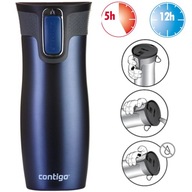 Termohrnček Contigo West Loop 2.0, 470 ml, námornícka modrá, výborná tepelná izolácia