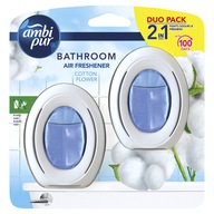 Ambi Pur Bathroom Cotton Fresh Air osviežovač difuzér, 2x75ml