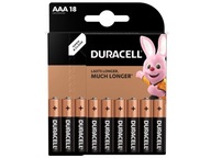 Batérie AAA LR03 DURACELL (18 ks)