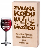 SKLO + KRABIČKA S GRAVÍNOM SVADOBNÉ NARODENINY