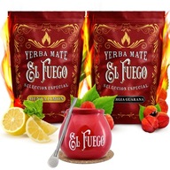 Yerba El Fuego set NAJSILNEJŠIA Guarana 1kg