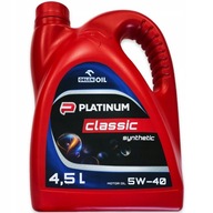 ORLEN PLATINUM CLASSIC syntetický 5W40 4,5L