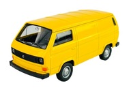 WELLY VW VOLKSWAGEN TRANSPORTER T3 VAN ŽLTÉ 1:34 NOVÝ KOVOVÝ MODEL