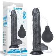 VEĽKÝ DILDO S PRÍSAVOU A FUNKCIOU STREKANIA 27,5CM