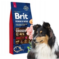 Brit Premium By Nature L Dospelý 8 kg