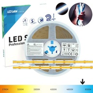 COB PRO Neónový LED pásik 12V STUDENÝ 5m LINKA SV