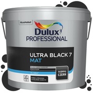 Dulux Professional Ultra Black 7 čierna farba 9L