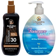 Austrálsky zlatý sprejový gél s bronzerom SPF30 + Forever After 400 ml