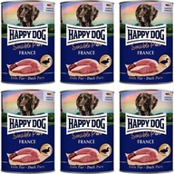 Happy Dog Ente Pur 100% mäsová KAČICA 6 x 400g