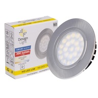 LED svietidlo 230V AC 3,5W Oceľové, poškriabané, neutrálna farba