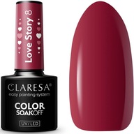 CLARESA UV/LED HYBRID POLISH LOVE STORY 8