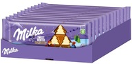 Milka mliečna čokoláda malá sladká zimná 100g x 20 kusov Mikuláš