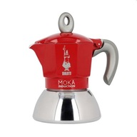 Kávovar BIALETTI MOKA INDUCTION 2tz Červený