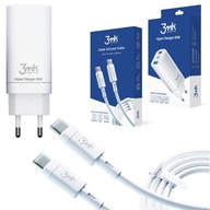 3mk set 65W nástenná nabíjačka 60W USB-C kábel