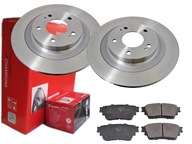 BREMBO ZADNÉ DESTIČKY DISKY OUTLANDER III 302MM