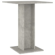 VidaXL Bistro Table Concrete Grey 60x60x75 cm Drevotrieska