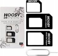 Noosy nano micro SIM adaptéry + SIM8 kľúč