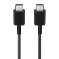 ORIGINÁLNY KÁBEL SAMSUNG 2x USB-C USB TYP C EP-DA705BWE 1M 100CM ČIERNA