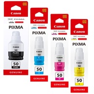 ATRAMENTY CANON PIXMA GI-50C GI-50M GI-50Y GI-50 PGBK