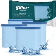 4x Vodný filter Sillar pre kávovar Philips LatteGo Saeco so systémom AquaClean