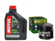 Olej MOTUL 5100 MA2 4T 10W40 2L+HIFLO HF138