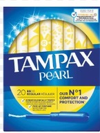 TAMPAX PEARL REGULAR - tampóny s aplikátorom 20 ks