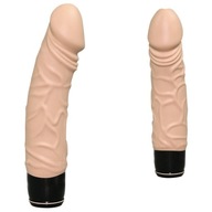 Silikónové dildo 19 cm penis s vibráciami