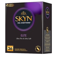 SKYN ELITE tenké kondómy, bez latexu, 36 ks