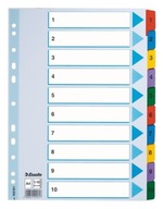 Indexovacie kartónové zakladače A4