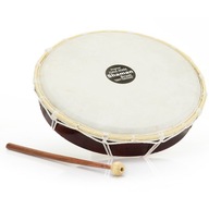 Šamanský rituálny bubon djembe vyrobený z kozej kože, 28 cm