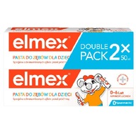 Elmex, zubná pasta 0-6 rokov, 2 x 50 ml