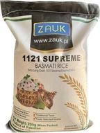 BASMATI ryža ZAUK 1121 SUPREME 20 kg PREMIUM BIELA