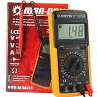 Univerzálny MERAČ PRÚDU DIGITÁLNY MULTIMETER ručný Mar-pol DT-9205A