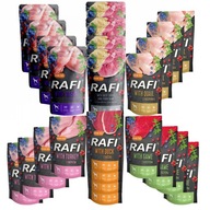 Rafi Mix 24 x 500 g sáčok Bezobilné vlhké krmivo pre psov