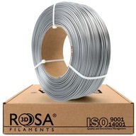 Filament Rosa3D Náplň PET-G štandardný hliník 1kg 1,75mm