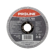 PROLINE Rezný kotúč na rezanie ocele, kovu, INOX, 125mmx1mm, 10 ks.