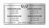 Náhrobná doska 50x25 3mm PRIPRAVENÁ NA MONTÁŽ